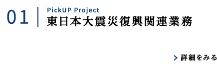 01｜PickUP Project 東日本大震災復興関連業務　詳細を見る